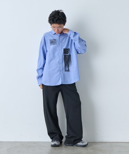 「WHIMSIC」 スウェットパンツ 1 グレー レディース_画像8