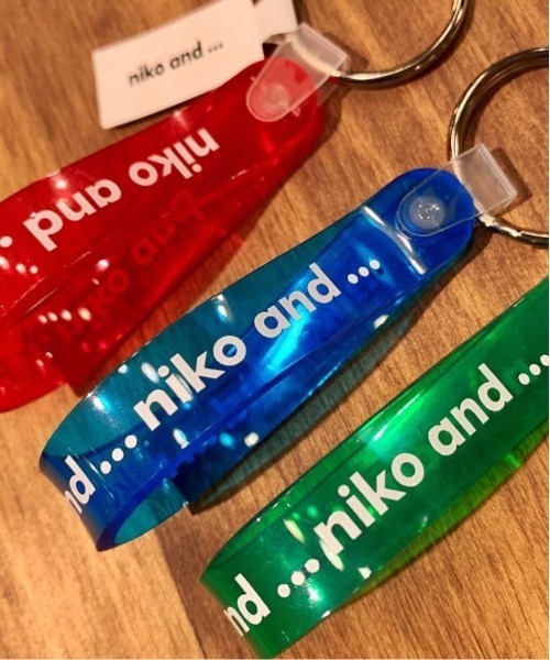 niko and… キーホルダー オリジナルニコロゴキーホルダー