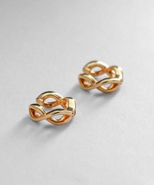 COCOSHNIK（ココシュニック） イヤーカフ シルバー ツイスト