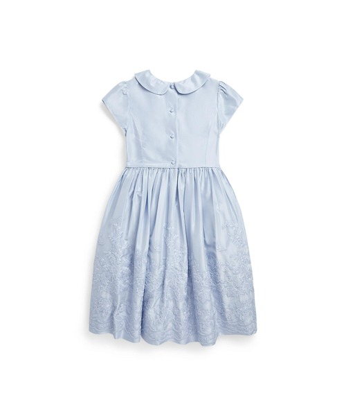 Polo Ralph Lauren Childrenswear ワンピース エンブロイダード シルク 