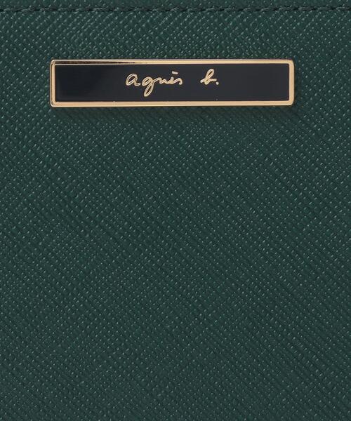 agnes b.（アニエスベー） 財布 レザー二つ折りウォレット”Erika