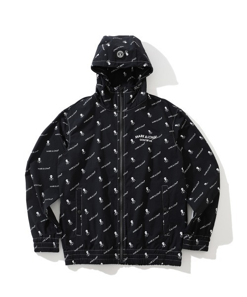 マークアンドロナ　Union Frequency Zip Up Hoodie | MARK&LONA ナイロンジャケット Union Frequency Zip Up Hoodie