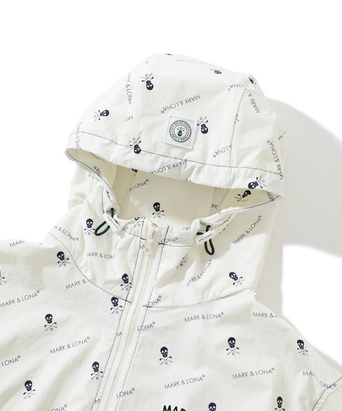 MARK&LONA ナイロンジャケット Union Frequency Zip Up Hoodie