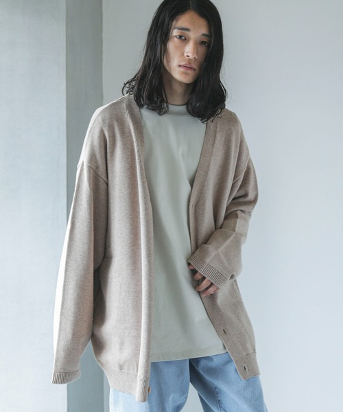 NANO universe（ナノ・ユニバース） カーディガン 「WEB限定」ナノフワ
