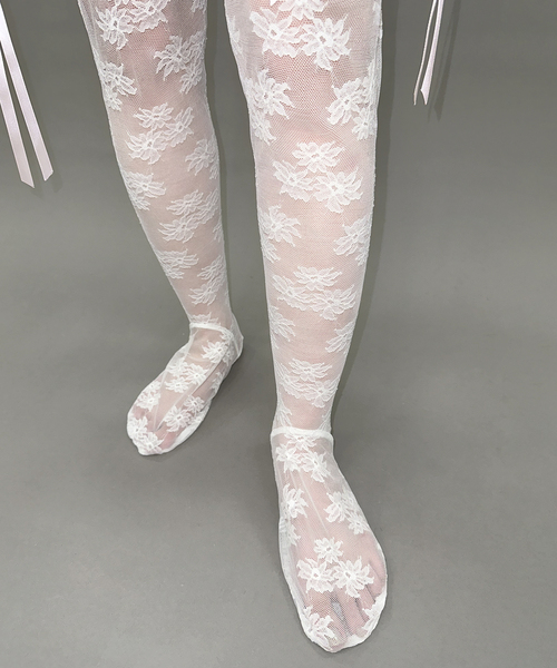EDIT. FOR LULU 靴下 「YUHAN WANG/ユハン ワン」lace socks