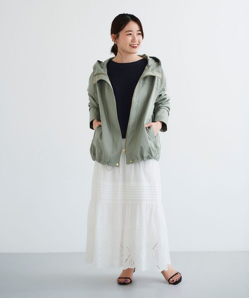 ニット 横リブボリュームスリーブニット レディース le.coeur blanc ニット 横リブボリュームスリーブニット