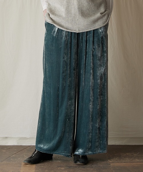 suzuki takayuki パンツ suzuki takayuki パンツ gathered pants II レディース メンズ