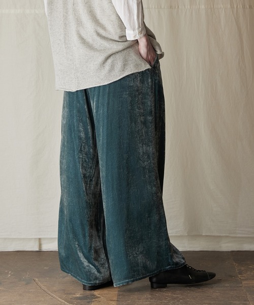 suzuki takayuki パンツ gathered pants II レディース メンズ