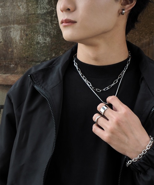 SBG by 7JEWELRY アレルギー対応 ネックレス SBG オーバルチェーン