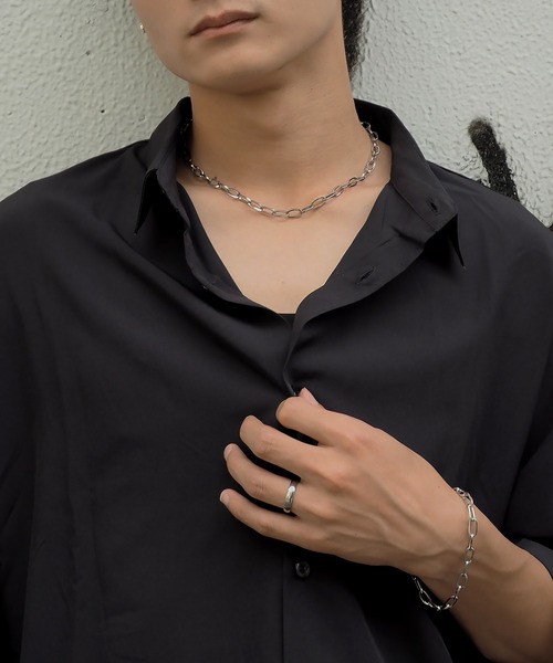 SBG by 7JEWELRY アレルギー対応 ネックレス SBG オーバルチェーン