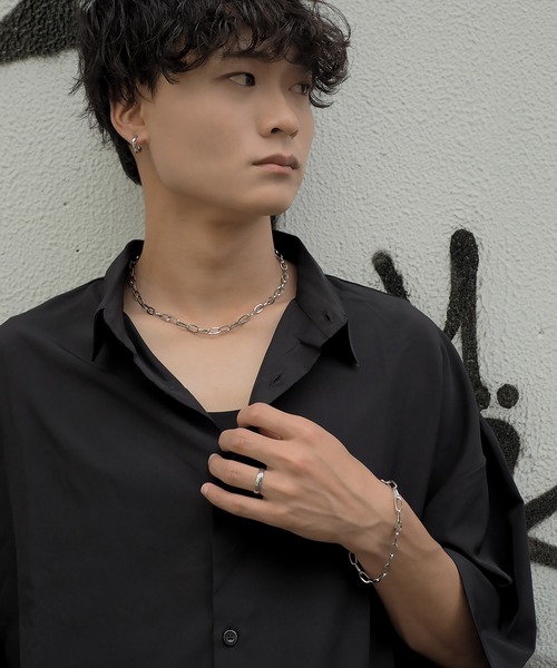 SBG by 7JEWELRY アレルギー対応 ネックレス SBG オーバルチェーン
