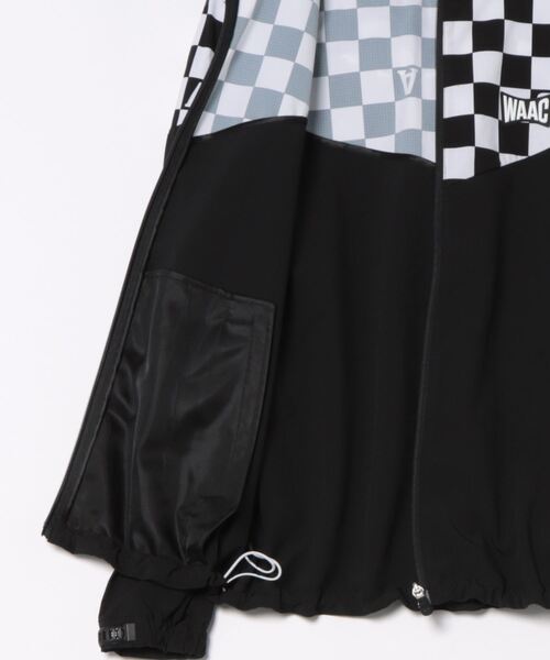 WAAC ジップパーカー パーカー 「WAAC」MEN'S カラーブロックZIP-UPパーカー メンズ