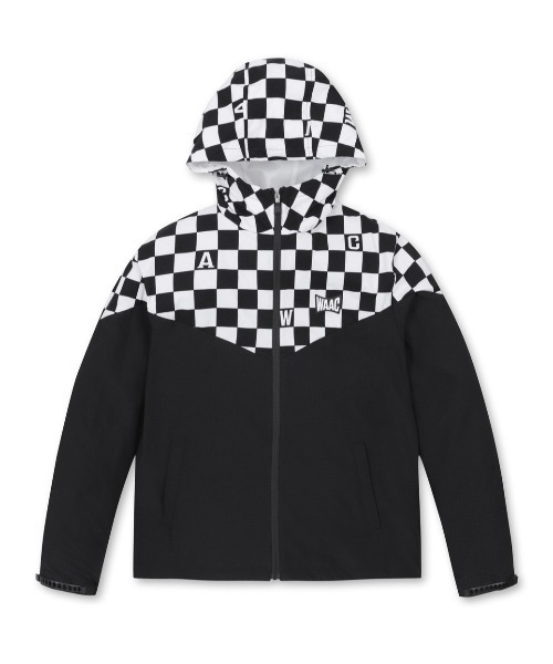 WAAC ジップパーカー パーカー 「WAAC」MEN'S カラーブロックZIP-UPパーカー メンズ