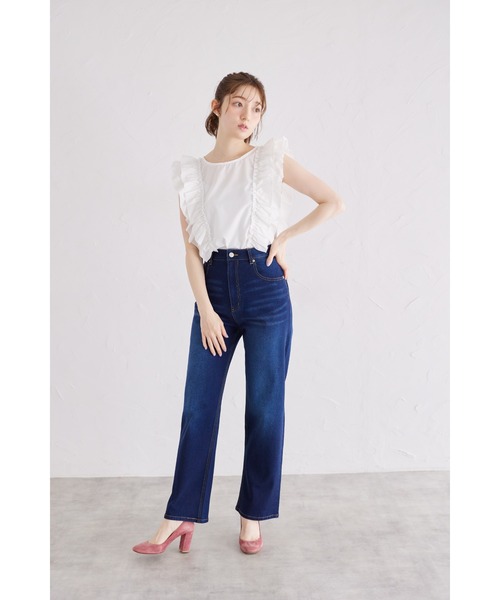 tocco closet ブラウス シャツ サイドフリルブラウス レディース
