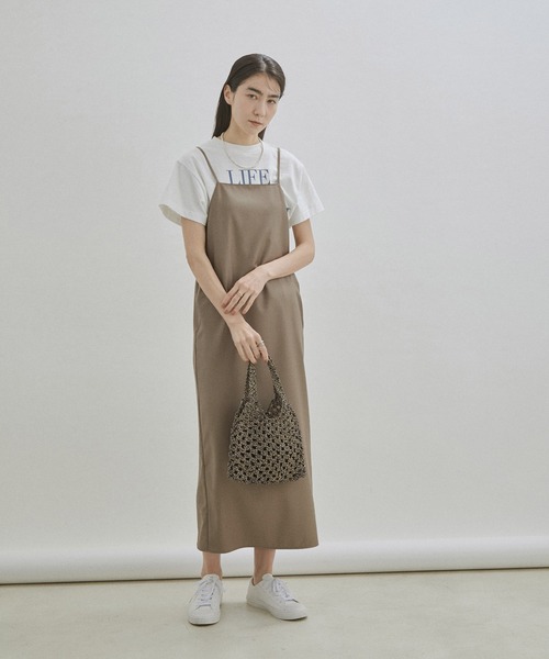 アダムエロペ ロープキャミ SALON adam et rope' ワンピース 「ZOZOTOWN限定」ストレート