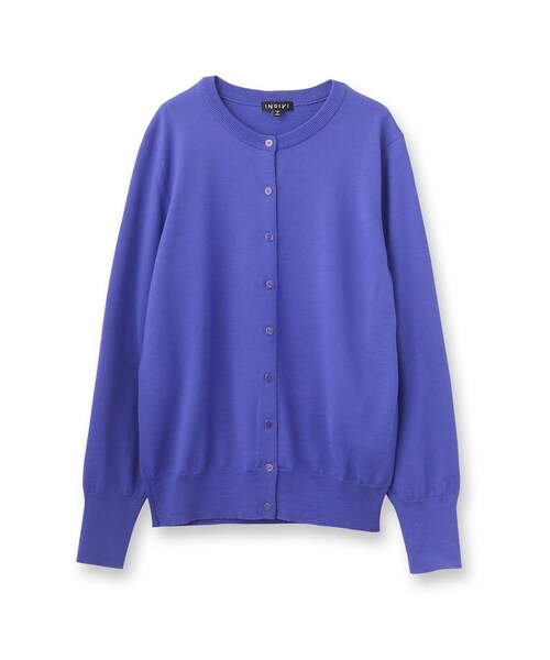 INDIVI（インディヴィ） カーディガン 「ウール100%/アンサンブル可