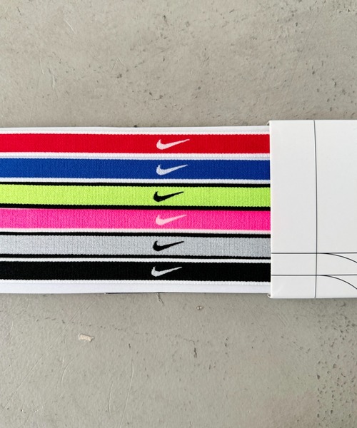 NIKE ヘアバンド Nike(ナイキ)/6本セット 細ヘッドバンド ヘアタイ