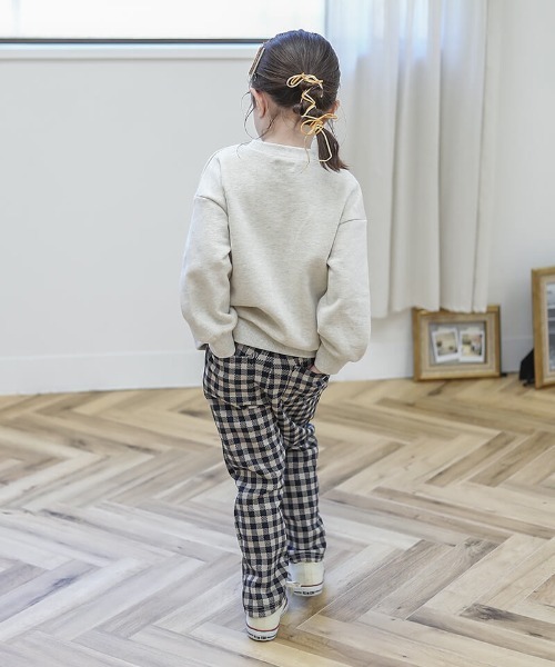 n.o.u.s トレーナー モチーフトレーナー キッズ 子供服 女の子