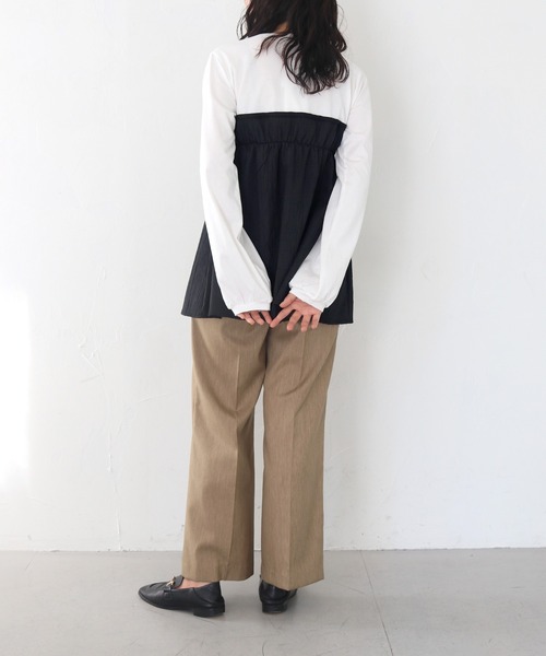 tシャツ 「vingtrois」ビスチェドッキングトップス レディース HER CLOSET tシャツ 「vingtrois」ビスチェドッキングトップス