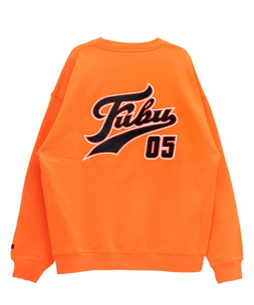 FUBU トレーナー スウェット フブ ブランド ロゴ ワッペン 刺繍