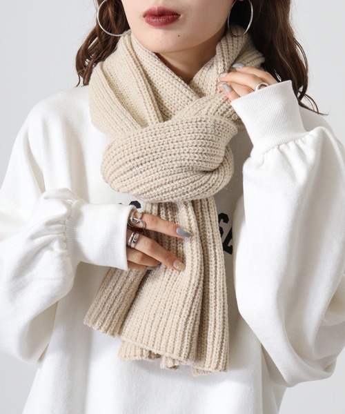 FUNALIVE マフラー ストール ラメマフラー レディース