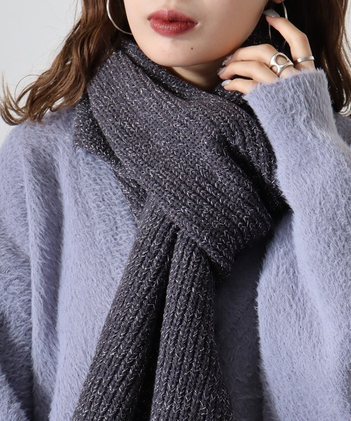 FUNALIVE（ファンアライブ） マフラー ストール ラメマフラー