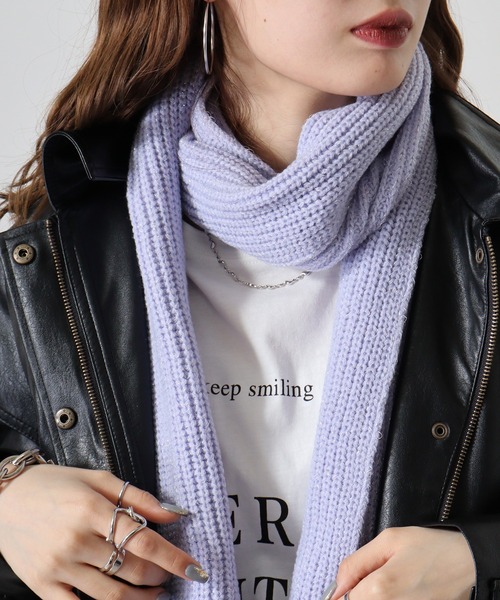 確認用♡No.269♡フリースマフラー♡ネイビー♡ハンドメイド ♡フリル♡ 確認用♡No.269♡フリースマフラー♡ネイビー♡ハンドメイド ♡フリル♡