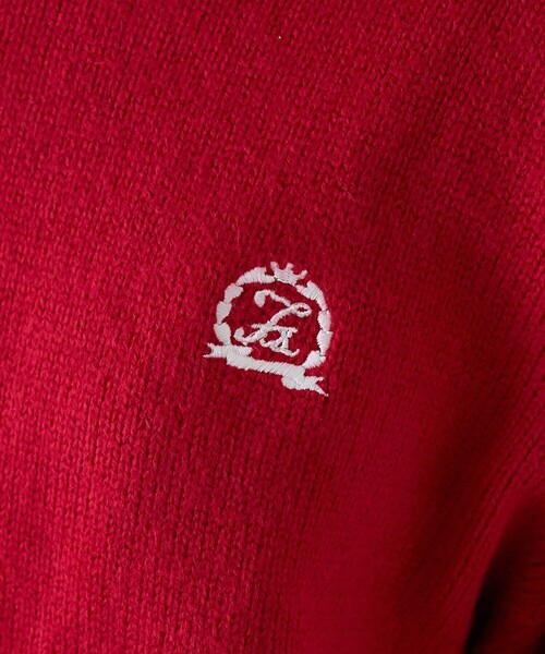FREAK'S STORE ニット セーター エンブレム クルーネック ニットプル