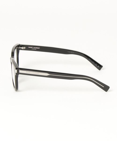伊達メガネ メガネ 眼鏡 「SAINT LAURENT/サンローラン」ウェリントン メガネ SL711 OPT 001 メンズ レディースの画像
