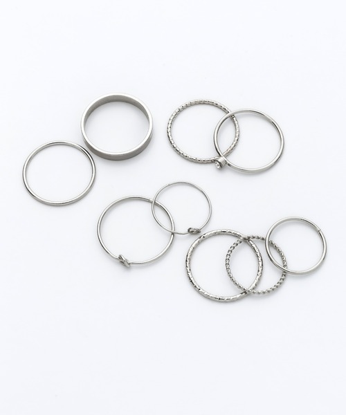 ciite' 指輪 リング ナローリング 9セット / ring nine set レディース