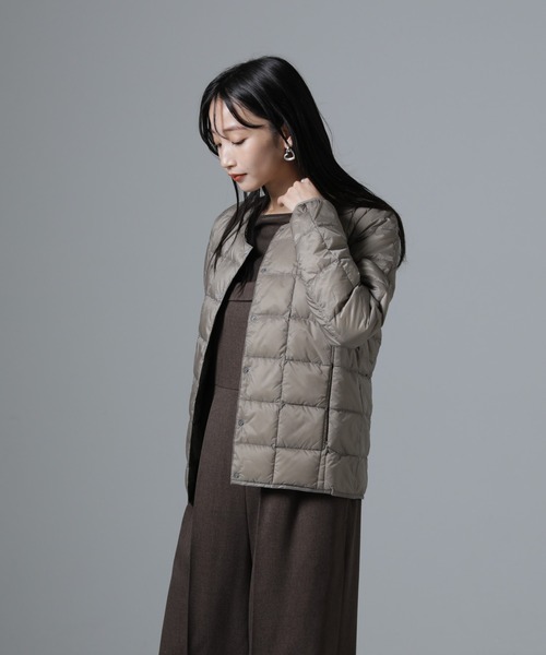 TAION（タイオン） ダウンコート ダウンジャケット TAION/クルーネック