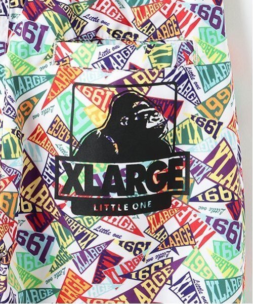 パンツ little XLARGE KIDS パンツ 裏つきパラシュートパンツ キッズ 子供服