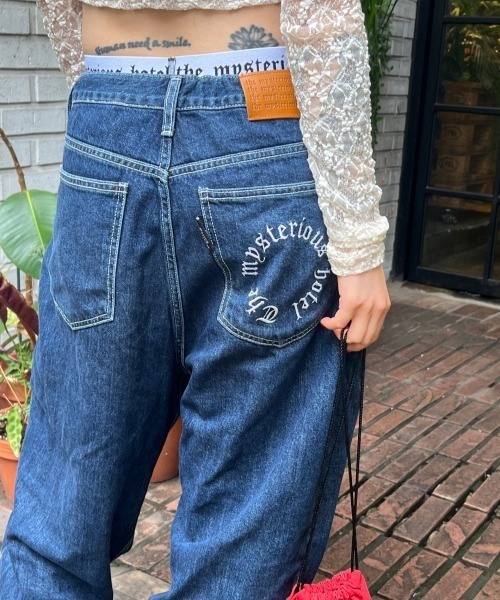 成約済み　デニムの長椅子⭐︎一枚張り⭐︎ビンテージジーンズ⭐︎ビーカンパニー 成約済み デニムの長椅子⭐︎一枚張り⭐︎ビンテージジーンズ⭐︎ビー