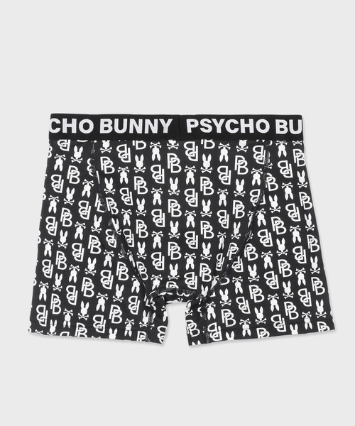 Psycho Bunny（サイコバニー） ボクサーパンツ ロゴパターン アンダー
