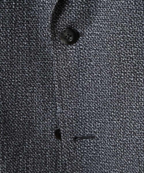 ジャケット テーラードジャケット 「ACTIVE TAILOR/アクティブテイラー」3Dサッカープリントストレッチジャケット「EASY CARE」の画像