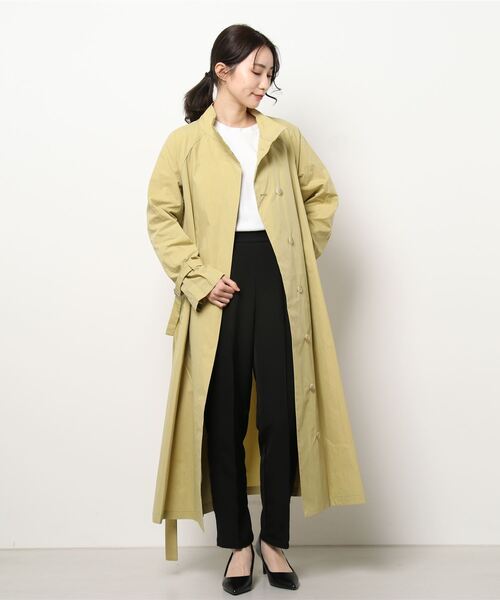 ADIEU TRISTESSE アデュートリステス トレンチコート ３８ ADIEU TRISTESSE 「ADIEU TRISTESSE」 トレンチコート 38 ブルー