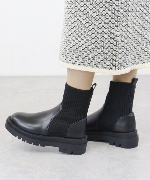 「LibertyDoll」 ショートブーツ LL ブラック レディース_画像7