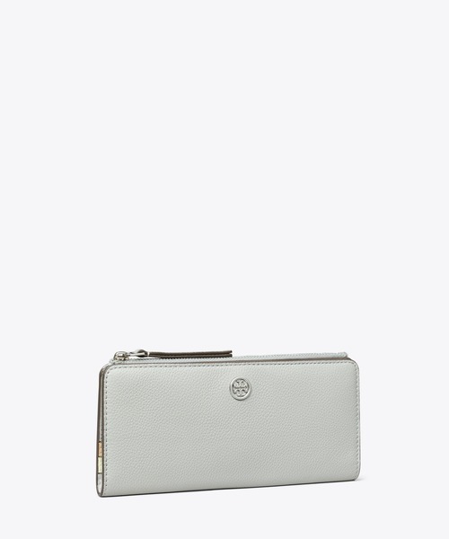 TORY BURCH 財布 ロビンソン ペブルド ジップスリム ウォレット