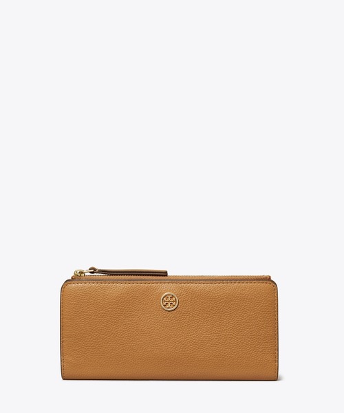 Tory Burch ネイビーとベージュ　財布 Tory Burch - トリーバーチ TORY BURCH 財布 二つ折り バイ