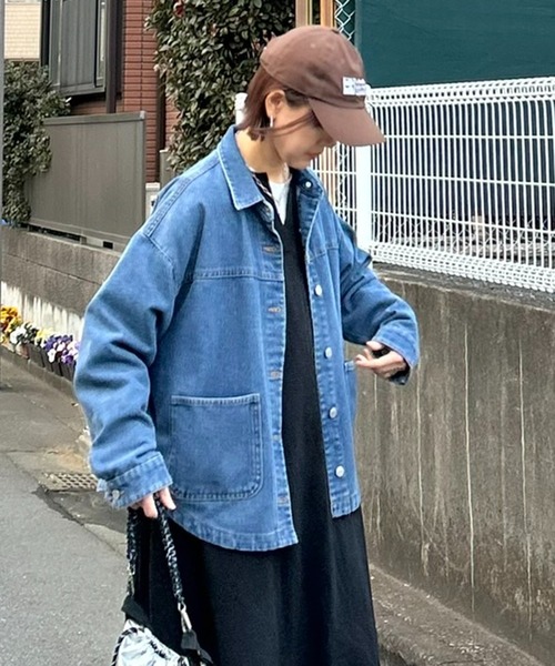 notch. デニムジャケット gジャン デニムシャツジャケット レディース