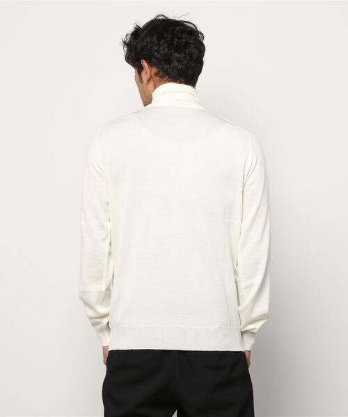 BEAMS F（ビームスF） タートルネックニット 44 ダークブラウン メンズ