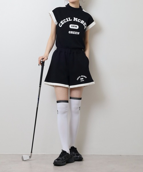 【限定値下げ中】d.i.aチェーンベルト/CECIL McBEE ショートパンツ CECIL McBEE（セシルマクビー） パンツ スウェットベストショート
