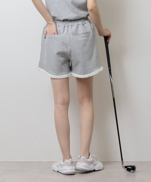 LINKABLE ショートパンツ シルバー 新品未使用 CECIL McBEE（セシルマクビー） パンツ スウェットベストショート