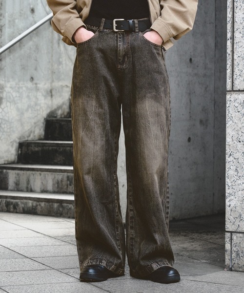 kutir（クティール） ジーンズ VINTAGE LIKE STRAIGHT WIDE DENIM