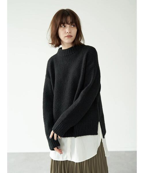 「YECCA VECCA」 長袖ニット FREE ライトベージュ レディース_画像2