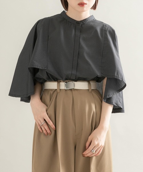 ブラウス シャツ Kijun/キジュン Stripe Shirt シャツ レディース Kijun ブラウス シャツ Kijun/キジュン Stripe Shirt レディース