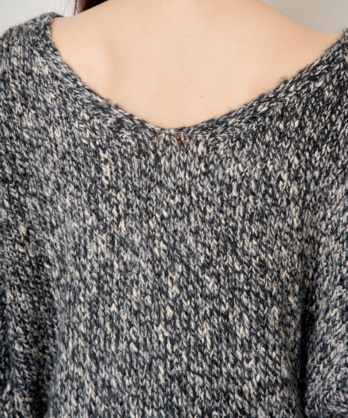 「Chico」 ニットワンピース FREE グレー レディース_画像5