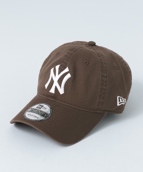 New Era 9TWENTY ブラウンキャップ 9TWENTY Pink Undervisor Series ロサンゼルス・エンゼルス