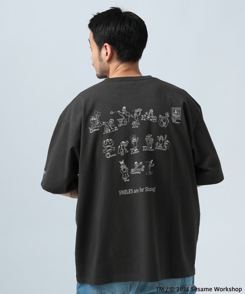 BAYFLOW（ベイフロー） tシャツ 「SESAME STREET(セサミストリート
