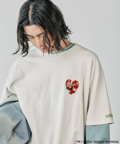 BAYFLOW - m.o様 BAYFLOW（ベイフロー） tシャツ 「SESAME STREET(セサミストリート